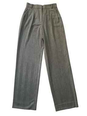 Aritzia Babaton Pleated Effortless Dress Pants LONG wide leg
